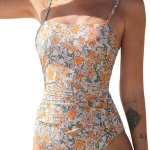 Floral swim suit